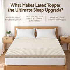 Giselle Latex Bamboo Wool Mattress – King Single