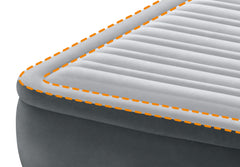 INTEX Queen Dura-Beam® Comfort Plush Air Mattress w/ Built-In USB Electric Pump 64418