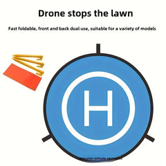 **Drone Quick-Fold Landing Pad + UV-Resistant Storage Bag Combo | Dual-Sided Takeoff/Landing, UV Protection & Shockproof, Rea