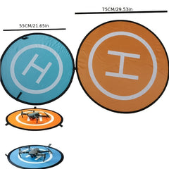 **Drone Quick-Fold Landing Pad + UV-Resistant Storage Bag Combo | Dual-Sided Takeoff/Landing, UV Protection & Shockproof, Rea
