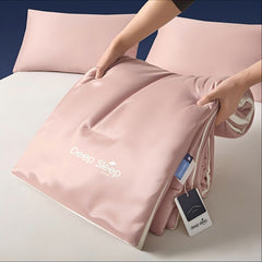 Temperature-Regulating Quilt - Blue - 150x200cm - Image 5