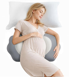 Pregnancy Pillows for Sleeping, Memory Foam Maternity Pillow Support for Back Belly HIPS, Adjustable Travel Wedge Pillow for 