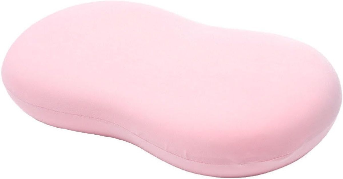 Soft and Comfortable Cat Belly Pillow Home Memory Foam Pillow Cervical Deep Sleep Memory Pillow High Pillow - Pink - Size 55 