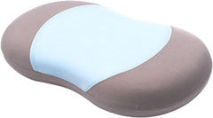 Soft and Comfortable Cat Belly Pillow Home Memory Foam Pillow Cervical Deep Sleep Memory Pillow High Pillow - Sky Blue - Size