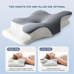 Ergonomic Pillow Memory Foam Pillow Cervical Support Pillow Neck And Shoulder