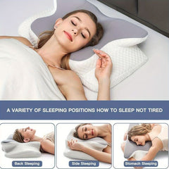Ergonomic Pillow Memory Foam Pillow Cervical Support Pillow Neck And Shoulder