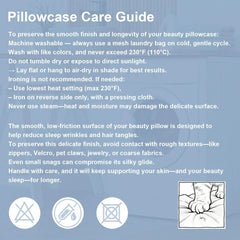 Side Sleeper Pillow for Anti-Wrinkle, Cooling Memory Foam Beauty Pillows for Neck Pain & Breathing Smoothly, Silky Satin Anti