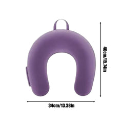 Reading Lap Pillow Ergonomic U Shape Cushion | Reading Pillow for Bed for Adults Elbow Rest Reduces Fatigue Desk Couch Floor 
