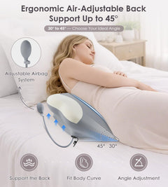 Pregnancy Pillows for Sleeping, Memory Foam Maternity Pillow Support for Back Belly HIPS, Adjustable Travel Wedge Pillow for 