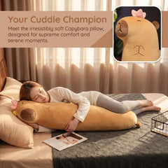 Cartoon Plush Body Pillow Side-Sleeper Pillow Pregnancy Pillow Cute Room Decor 90cm