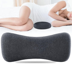 Lumbar Support Pillow for Sleeping Memory Foam Lumbar Pillow for Lower Back Pain Relief Back Support Pillow for Side,Back and
