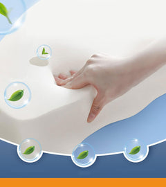 High-Performance Butterfly Memory Foam Pillow – 15° Cervical Support, Cooling Gel Cover, Ergonomic Contour Design for Neck Pa