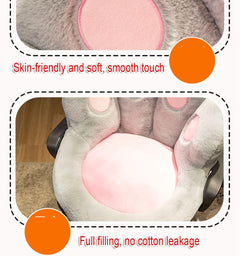 Cat Paw Cushion Chair Cushion Plush Cushion Home Decor Gift For Her Versatile - Pink - Size 45*40*35cm
