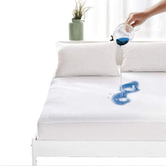 Mattress Protector, Waterproof Mattress Topper, Anti Allergic, 200 x 200 cm