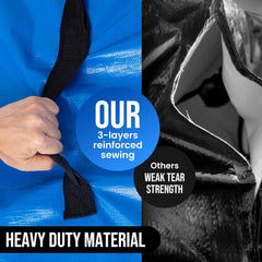 Queen Mattress Bags for Moving and Storage, Heavy-Duty Moving Supplies, Durable Wear-Resistant Mattress Cover, Reinforced Handles, Strong Zipper