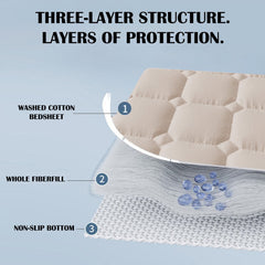 Queen Mattress, 47×78 Inch Floor Mattress, Thicken Floor Sleeping Pad Foldable, Roll Up Mat Easy to Store and Portable, Mattress Suitable for Camping and Guest Room 47×78 in Pink