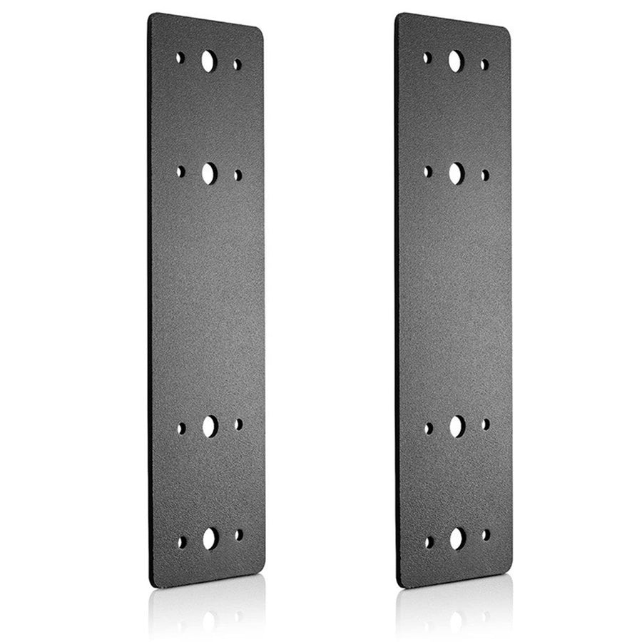 10" X 3" Straight Steel Flat Metal Plate (2 pc) with Powder Coating, Mending Plate, Joining Brackets, I Strap for Truss Frami