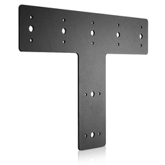 T Shape Steel Flat Bracket (1 pc) with Powder Coating as Mending Plate, Joining Brackets, Connecting Brackets, T Strap. Metal