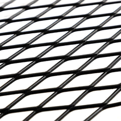 2 pack Retainer Ember for Fireplace Grates 7 x 12in, Heavy Duty Solid Steel, Add Support to Fire Logs on Grate, Black