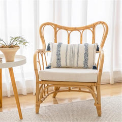2 pack Throw Pillow Covers Tufted Decorative Pillows Cover for Couch Bed Small Lumbar 12 x 20 inch Pillow Cover, Modern Accen