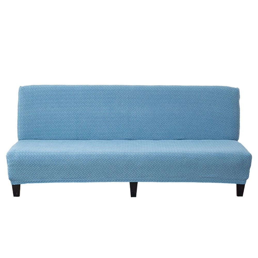 Cover Stretch Sofa Bed Slipcover Protector Elastic Feature Rich Textured High  Small Checks Jacquard Fabric Futon Cover, Mach