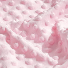 Baby Blanket for Girls, Soft Crib Blanket 95*75cm, Newborn Blankets for Nursery, Stroller, Toddler Bed, Carseat, Double Layer