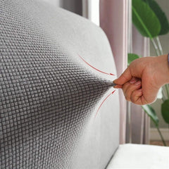 Bed Headboard Cover for Queen King , Stretch Headboard Slipcover Soft Dustproof Protector Cover Bed Head Cover for Bedroom (G