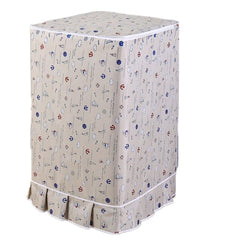Top Load Washing Machine Cover Waterproof Washer Dryer Cover with Zipper Dustproof Outdoor Full-Automatic Washer Protector Ca