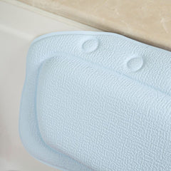 Bathtub Pillow for Neck and Back Support ,Bathtub Pillow Machine Headrest for Soaking & Straight Back Tubs - Bath Accessories