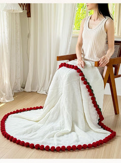 52 Red Rose Bouquet Blanket Diameter Approximately 110CM