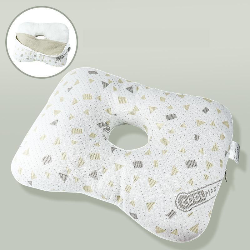 Ear Hole Pillow Paul Grey [Removable Washable Inner Core]