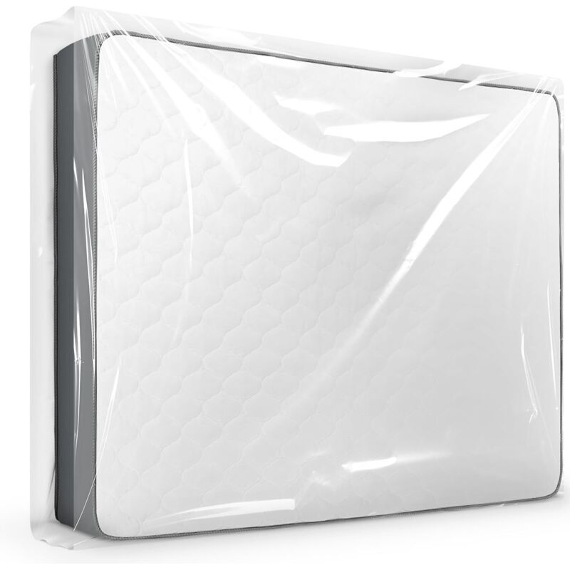 Cover of Moving Mattress Bags of Storage Anti-Bags of Protection of Mattress in Plastic and Waterproof, 140x200x30 Cm