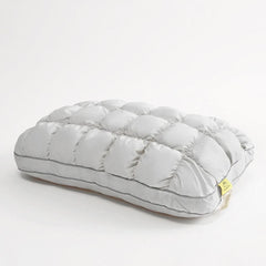 Fluffy Pillow Breathable Cute Pineapple Puff Pillow for Bedroom Sofa - Grey