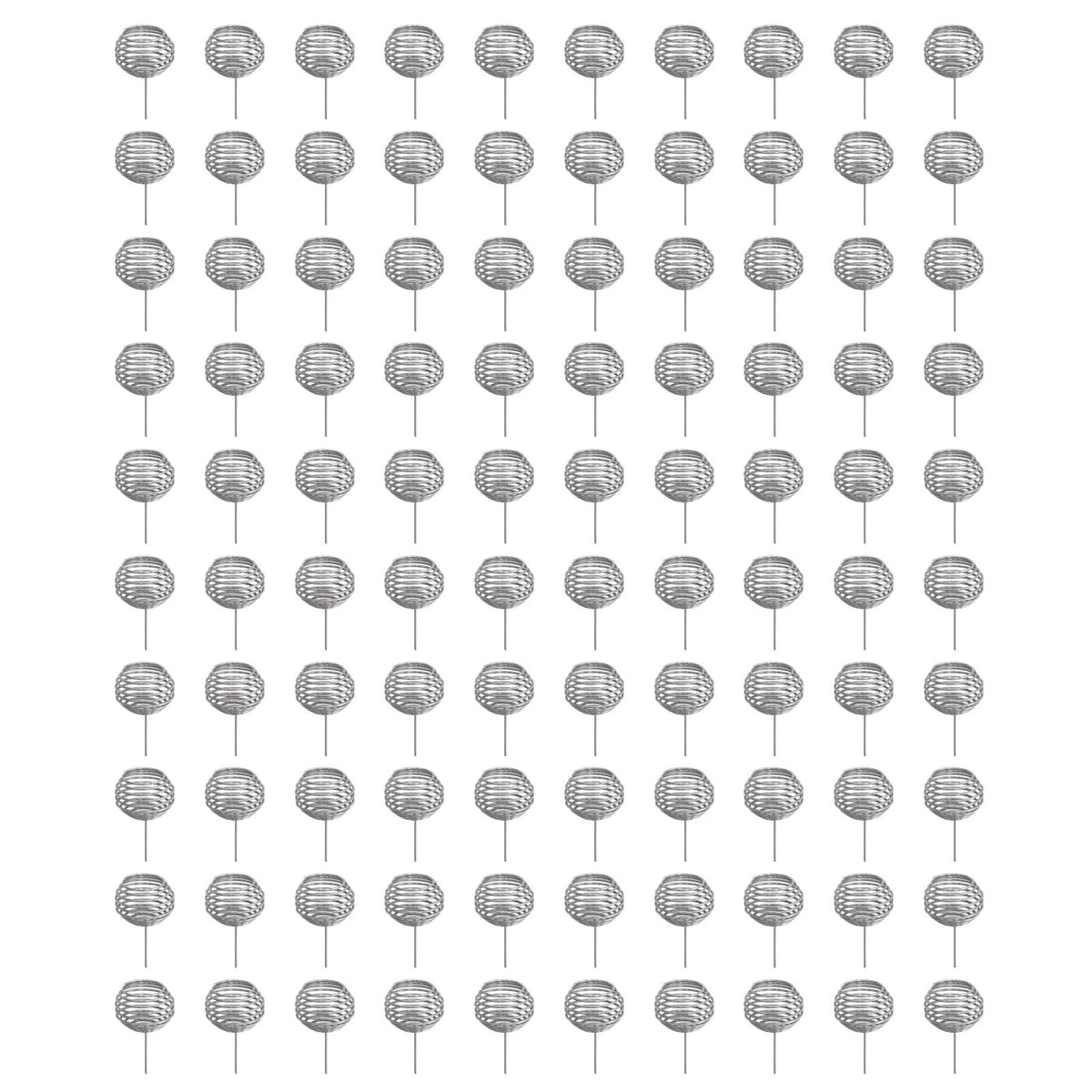 100pcs Fertilizer Mesh Basket Stainless Steel Garden Nutrition Cups Small Size Bonsai Fertilization Basket for Garden Yard Ho