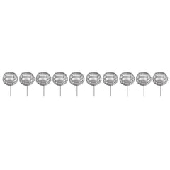 100pcs Fertilizer Mesh Basket Stainless Steel Garden Nutrition Cups Small Size Bonsai Fertilization Basket for Garden Yard Ho