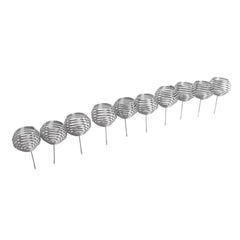 100pcs Fertilizer Mesh Basket Stainless Steel Garden Nutrition Cups Small Size Bonsai Fertilization Basket for Garden Yard Ho