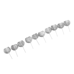 100pcs Fertilizer Mesh Basket Stainless Steel Garden Nutrition Cups Small Size Bonsai Fertilization Basket for Garden Yard Ho