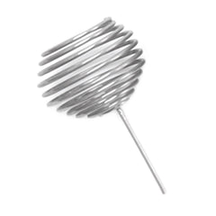 100pcs Fertilizer Mesh Basket Stainless Steel Garden Nutrition Cups Small Size Bonsai Fertilization Basket for Garden Yard Ho