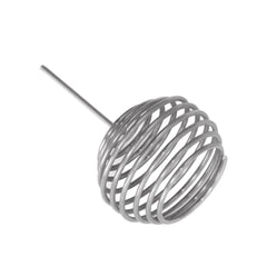 100pcs Fertilizer Mesh Basket Stainless Steel Garden Nutrition Cups Small Size Bonsai Fertilization Basket for Garden Yard Ho