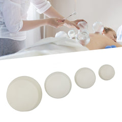 4 Pcs Cupping Therapy Sets Vacuum Suction Cupping Cups Strong Suction for Skin Care Relax Promote Good Night Sleep
