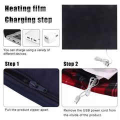 USB Electric Heated Blanket Car Office Warm Blanket Heater Winter Home Knee Pad Warmer Heating Carpet