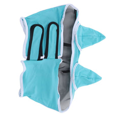Horse Fly Mask Breathable Comfortable Soft Fine Mesh Design Horse Face Mask Horse Supplies with Ears Blue