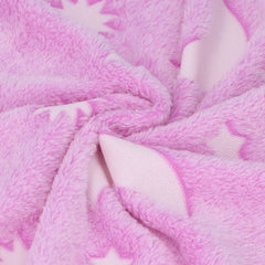 1.52x1M Luminous Blanket Double Sided Polyester Glowing Blanket Bedroom Air Conditioning Blanket for KidsPurple