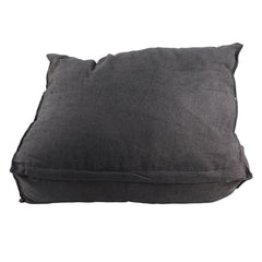 Large Backrest 60x22x50cm Triangular Design Detachable Soft Comfortable Reading Pillow Backrest for Home Sofa Bed Light Gray 
