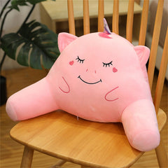 Cute Office Support Cushion Comfortable Easy to Rebound Easy to Clean Lovely Pregnant Women Lumbar Pillows with Zipper Unicor