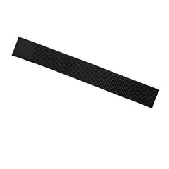 60x8x1CM Bar Rail Mat PVC Black Antiskid Bar Service Spill Mat for Coffee Hairdressing
