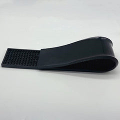 60x8x1CM Bar Rail Mat PVC Black Antiskid Bar Service Spill Mat for Coffee Hairdressing