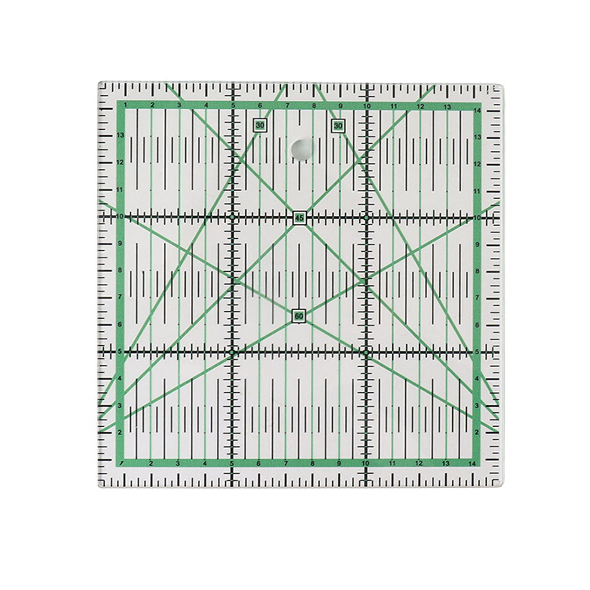 Quilting Ruler Transparent Acrylic DIY Grid Quilt Rulers with Precise Scale for Ironing Sewing Patchwork Measuring