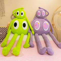 Plush Octopus Pillow Cute Shape Soft Comfortable Stuffed Octopus Doll Toy with 4 Legs for Home Bedroom Office Purple 90cm/35.