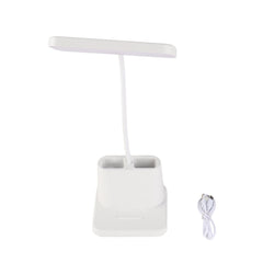 LED Table Lamp Eye Caring Bright 3 Color Modes Adjustable Brightness Rechargeable Reading Lamp for Bedroom Bedside